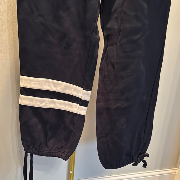 Parish nation Black Joggers with White Stripes EUC 4XL - Picture 3 of 13